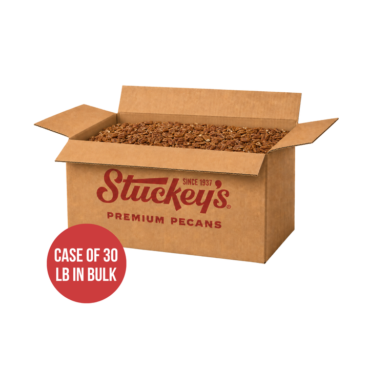 2025 CROP | Bulk Large Pecan Pieces – 30 lb Case